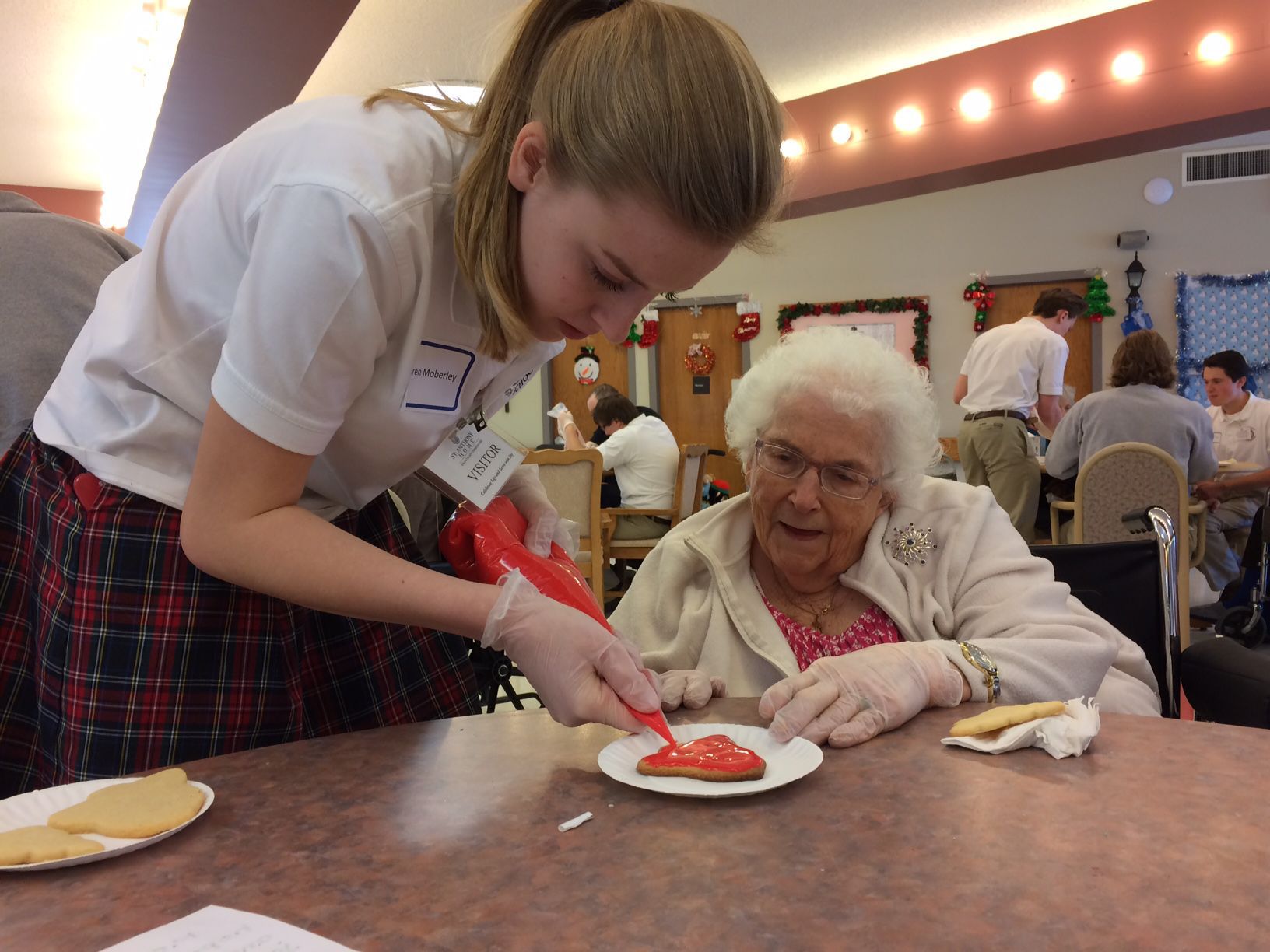 Andrean seniors at St. Anthony Village
